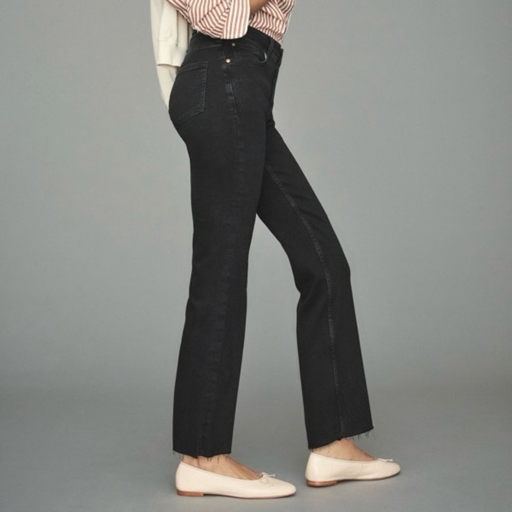 Anthro Pilcro Black Women's Cropped Jeans